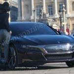 Citroen DS9 устроили фотосессию в центре французской столицы